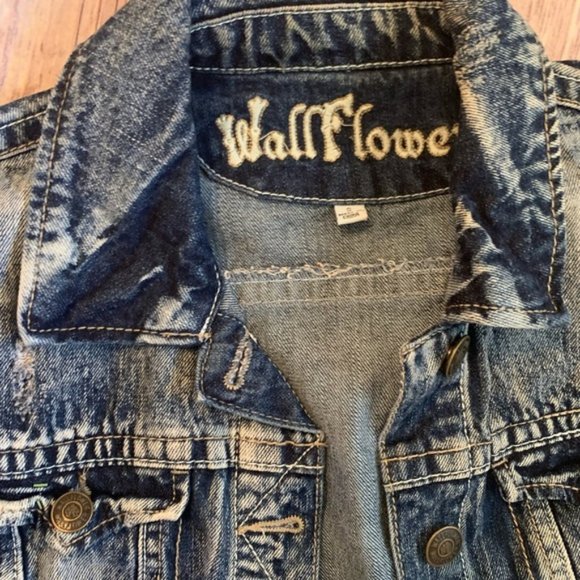 Jean Jacket Acid Wash Cropped S - Picture 2 of 7